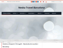 Tablet Screenshot of neskatravel.com